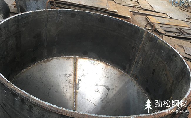 圆形建筑料斗